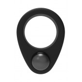 Черное эрекционное кольцо Cockring Single Weight - Dream Toys - в Реутове купить с доставкой