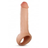Телесная насадка-удлинитель Thrive 8.75 Inch Realistic Penis Extender Sleeve - 22,2 см. - Blush Novelties - в Реутове купить с доставкой