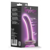 Фиолетовая насадка с гладкой поверхностью Surrender 4.75 Inch Beginner Pegging Dildo - 12 см. - Blush Novelties - купить с доставкой в Реутове