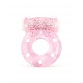Розовое эрекционное виброкольцо с бабочкой - 1137 - в Реутове купить с доставкой