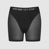 Трусики-шорты для фиксации насадок Strap-on-me Harness Lingerie Halo - size XS - Strap-on-me - купить с доставкой в Реутове