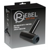 Черный мастурбатор с удобной ручкой Masturbator with 2 Functions - Orion - в Реутове купить с доставкой