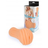 Эластичный мастурбатор в виде вагины телесного цвета - Sexy Girl - в Реутове купить с доставкой