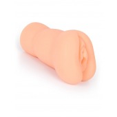 Телесный мастурбатор-вагина с 2 эрекционными кольцами в комплекте - Sexy Girl - в Реутове купить с доставкой