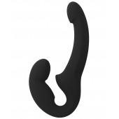 Черный безремневой страпон Share Lite - Fun Factory - купить с доставкой в Реутове