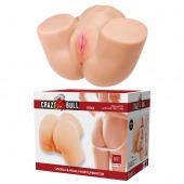 Телесный мастурбатор Olivia с 2 любовными отверстиями - Baile - в Реутове купить с доставкой