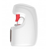 Белый мастурбатор с язычком и возвратно-поступательными движениями - Secwell - в Реутове купить с доставкой