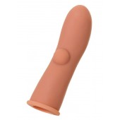 Насадка на фаллос с имитацией пирсинга - 14,7 см. - KOKOS - в Реутове купить с доставкой