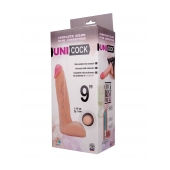Фаллическая насадка Харнесс UNICOCK 9  - 24 см. - LOVETOY (А-Полимер) - купить с доставкой в Реутове