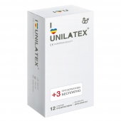 Разноцветные ароматизированные презервативы Unilatex Multifruit  - 12 шт. + 3 шт. в подарок - Unilatex - купить с доставкой в Реутове