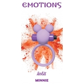 Сиреневое эрекционное виброколечко Emotions Minnie - Lola Games - в Реутове купить с доставкой
