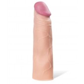 Реалистичная насадка с ярко выраженной головкой - 16,5 см. - A-toys - в Реутове купить с доставкой