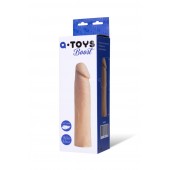 Реалистичная насадка с ярко выраженной головкой - 16,5 см. - A-toys - в Реутове купить с доставкой