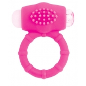 Розовое эрекционное виброкольцо A-toys - A-toys - в Реутове купить с доставкой
