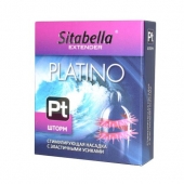 Стимулирующая насадка со спиралью из усиков Platino  Шторм - Sitabella - купить с доставкой в Реутове