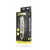 Прозрачная насадка с петлёй для фиксации - 14 см. - ToyFa - в Реутове купить с доставкой