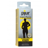 Спрей-пролонгатор длительного действия pjur SUPERHERO Strong Spray - 20 мл. - Pjur - купить с доставкой в Реутове