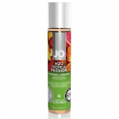 Смазка с ароматом тропических фруктов JO Flavored Tropical Passion - 30 мл. - System JO - купить с доставкой в Реутове
