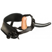 Женский страпон с вагинальной пробкой Woman Strap - 12 см. - LOVETOY (А-Полимер) - купить с доставкой в Реутове