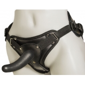 Женский страпон с вагинальной пробкой Woman Strap - 12 см. - LOVETOY (А-Полимер) - купить с доставкой в Реутове