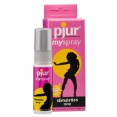Возбуждающий женский спрей pjur MYSPRAY - 20 мл. - Pjur - купить с доставкой в Реутове