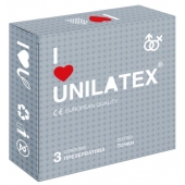Презервативы с точками Unilatex Dotted - 3 шт. - Unilatex - купить с доставкой в Реутове