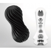 Мастурбатор FLEX Rocky Black с плотным рельефом - Tenga - в Реутове купить с доставкой