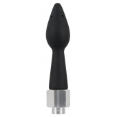 Чёрная анальная насадка для душа Anal Douche Rear Splash - Orion - купить с доставкой в Реутове