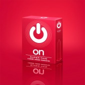 Супертонкие презервативы ON) Super Thin - 3 шт. - ON) - купить с доставкой в Реутове