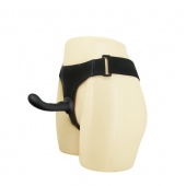 Страпон с изогнутой головкой Ultra Harness Curvy Dildo - 15,8 см. - Baile - купить с доставкой в Реутове