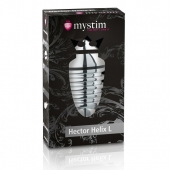 Анальный плаг для электростимуляции Hector Helix Buttplug L - 11,5 см. - MyStim - купить с доставкой в Реутове