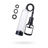 Вакуумная помпа A-toys с уплотнителем и эрекционными кольцами - A-toys - в Реутове купить с доставкой