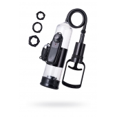 Вакуумная помпа A-toys с вибропулей и эрекционными кольцами - A-toys - в Реутове купить с доставкой