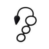 Тройное эрекционное кольцо с анальным хвостом Drop S-size - Erotist Adult Toys - в Реутове купить с доставкой