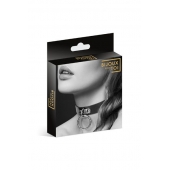 Узенький ошейник из полиуретана с кольцом - Bijoux Pour Toi - купить с доставкой в Реутове