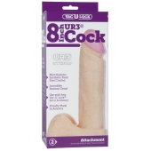Ультрареалистичная насадка для трусиков Vac-U-Lock 8  ULTRASKYN Cock - 20,57 см. - Doc Johnson - купить с доставкой в Реутове