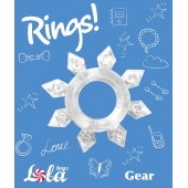 Прозрачное эрекционное кольцо Rings Gear - Lola Games - в Реутове купить с доставкой