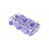 Фиолетовая насадка на пенис Rings Armour - Lola Games - в Реутове купить с доставкой