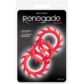 Набор из 3 красных эрекционных колец Renegade Gears - NS Novelties - в Реутове купить с доставкой