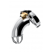 Серебристый мужской пояс верности TOYFA Metal - ToyFa - купить с доставкой в Реутове