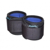 Неопреновые черно-синие наручники - Sitabella - купить с доставкой в Реутове