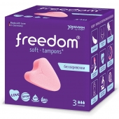 Женские гигиенические тампоны без веревочки FREEDOM normal - 3 шт. - Freedom - купить с доставкой в Реутове