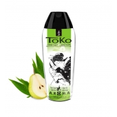 Интимный гель TOKO Pear   Exotic Green Tea с ароматом груши и зеленого чая - 165 мл. - Shunga - купить с доставкой в Реутове