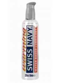 Разогревающий лубрикант на водной основе Swiss Navy Warming Lube - 59 мл. - Swiss navy - купить с доставкой в Реутове