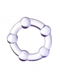 Фиолетовое эрекционное кольцо A-Toys - A-toys - в Реутове купить с доставкой