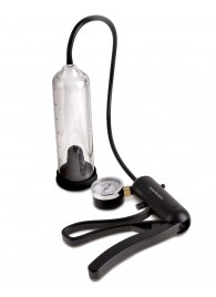 Вакуумная мужская помпа с датчиком давления Pro-Gauge Power Pump - Pipedream - в Реутове купить с доставкой