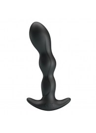 Черный анальный стимулятор простаты с вибрацией Special Anal Massager - 14,5 см. - Baile - в Реутове купить с доставкой
