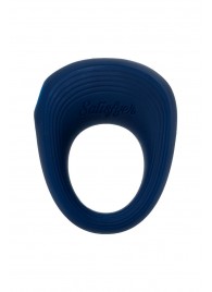 Синее эрекционное кольцо на пенис Satisfyer Ring 2 - Satisfyer - в Реутове купить с доставкой