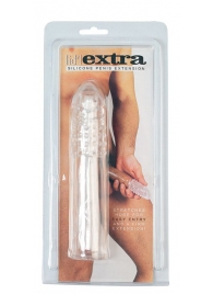 Насадка-удлинитель из прозрачного силикона LIDL EXTRA SILICONE PENIS EXTENSION - Seven Creations - в Реутове купить с доставкой
