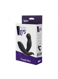 Черный вибромассажер простаты PROSTATE HERO - Dream Toys - в Реутове купить с доставкой